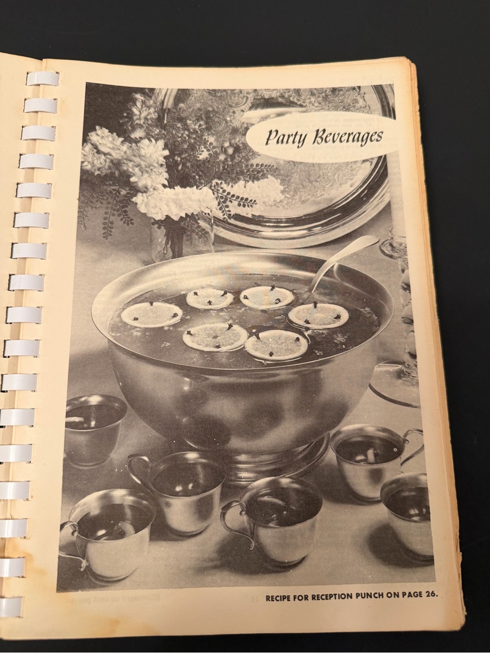 Vintage Desserts including Party Beverages 1968 Spiral Bound Cookbook - Picture 6 of 9